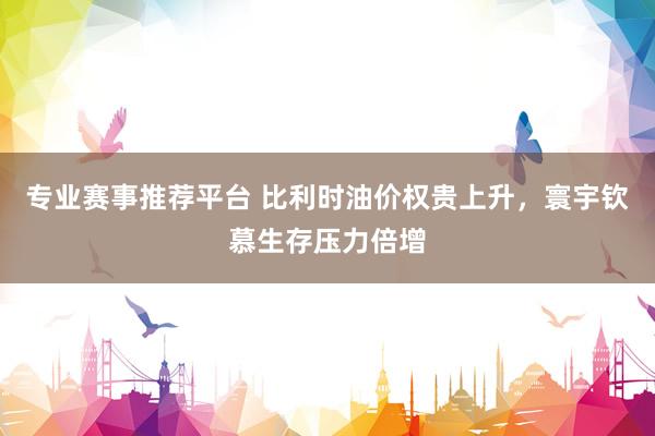 专业赛事推荐平台 比利时油价权贵上升，寰宇钦慕生存压力倍增
