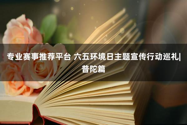 专业赛事推荐平台 六五环境日主题宣传行动巡礼|普陀篇